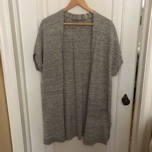 Athleta knit open cardigan